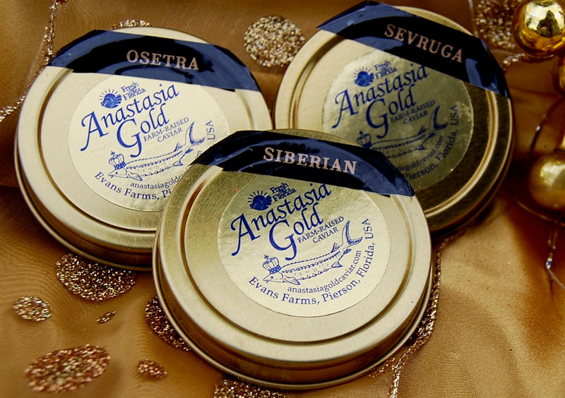 Buy the Anastasia Gold Caviar Sampler Online